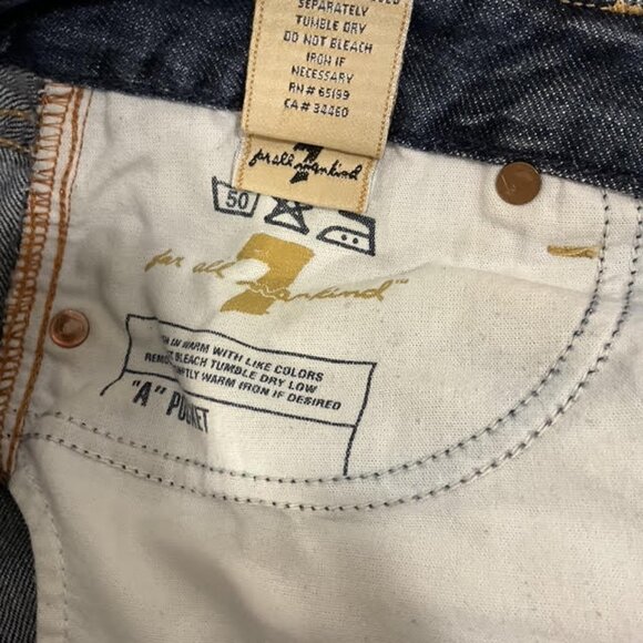 7 For All Mankind Denim Jeans A pocket SZ 31 - Picture 4 of 7